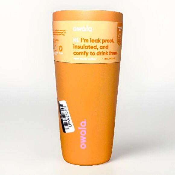 owala Other - Owala 20oz SmoothSip Coffee Tumbler Tangy Tango Orange No Lid READ